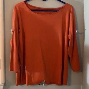 Eileen Fisher Rust Tshirt XL